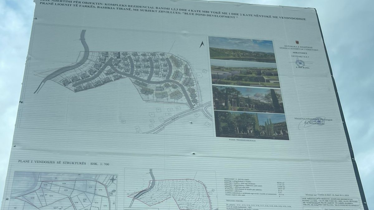 Farka Hills, Liqeni i Farkes